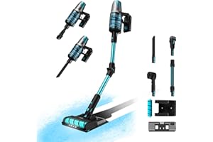 Cecotec Aspirador Escoba sin Cable Conga Rockstar 7500 Astral ErgoWet Animal. 680W, 4 en 1, 30 kPa, Cepillo Jaliscazo, Water Tank, Accesorio para Animales, 90 Minutos de Autonomía