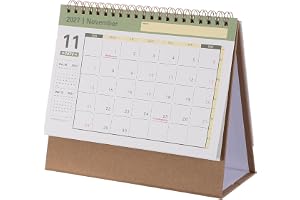 Healeved Skrivbordskalender 2026-2027 - Skrivbordskalender från juni 2026 till december 2027 - Trådbunden odaterad veckovis schemaläggare för planering eller organisering