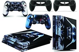 giZmoZ n gadgetZ GNG PS4 Pro Konsolen-Gehäuseaufkleber, Motiv: Darth Vader von Starwars, inklusive 2er-Set mit Aufklebern für Controller