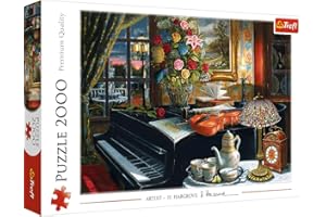 Trefl-Los Sonidos 2000 Piezas, Instrumentos, Interior, Música, Pasatiempo Creativo, Rompecabezas Coloridas, Reducción de estrés, para Adultos y niños a Partir de 12 años Puzzle, Color, Kreativer Spaß