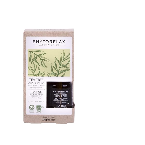 Phytorelax Laboratories Gel-Creme 125 Ml – Leichte Textur, Mit Teebaumöl, Bio & Vegan