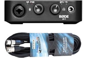 RODE MICROPHONES Rode AI-1 USB Audio-Interface + keepdrum XLR Kabel 6m