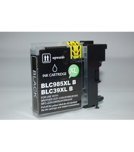 Cartouche Cyan Compatible Brother LC985 – Neuf, Pour Imprimante Jet D'encre