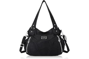 Angel Kiss Tasche Damen Handtasche weiches Taschen Schultertasche Henkeltaschen Umhängetaschen Tragetasche Tote Shopper Groß Hobo Tasche Viele Fächer tolle tasche für Frauen