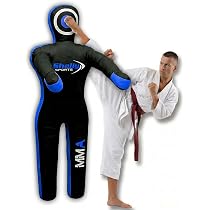 Manichino Per Grappling E Jiu Jitsu (BJJ) Da 6ft (180cm), Non Riempito, In Tela Resistente, Per Adulti E Ragazzi – Allenamento MMA, Judo, Wrestling