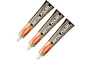 AREABOXES Metal Polish - Pasta De Pulir, Limpiador Y Abrillantador. Elimina El Oxido Y Otros Contaminantes De Todos Los Metales. (Acero, Cromo, Laton, Cobre, Plata, Aluminio, Etc) Limpia Joyas Y Monedas. (3)