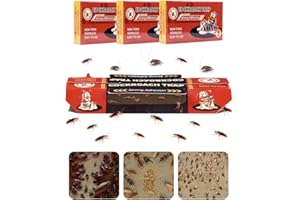 SOSALUK 30 Pezzi Trappole Scarafaggi e Blatte Trappola per Eliminare Scarafaggio Atossico e Insapore Anti Blatte per Casa, Cucina, Bagno, Soggiorno, Armadio, Ufficio, Proteggere Bambini e Animali Domestici