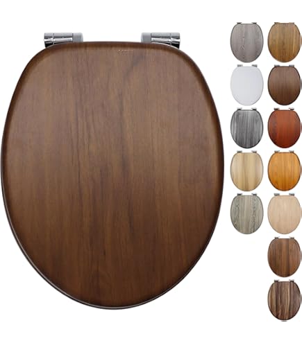 Heritage toiletzitting glans wit met softclose scharnieren vintage gold