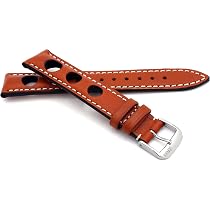 RIOS1931 Sulla Baikal Rallye Vintage Armband - Handgemacht In Deutschland, Rindsleder, 20mm, Schwarz