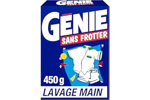 GENIE Sans Frotter Lessive Poudre à la Main 450 g