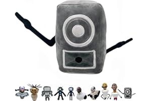 GUUIESMU Skibidi Toilet Plush Toy,Skibidi Toilet Peluche,TV Man Skibidi Toilet Peluche,Titan Speakerman Peluche Skibidi Toilet,skibidi Toilet Juguetes,Stuffed Skibidi Toilet Plush Figure (4)