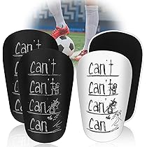 2 Stück Mini Schienbeinschoner - Leichter Schutz Für Fußball & Sport