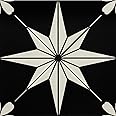 Floor Tiles Self Adhesive, Peel and Stick Floor Tiles Vinyl Flooring for Bathroom Kitchen Living Room, Waterproof PVC Easy to Use 30x30cm 10pcs