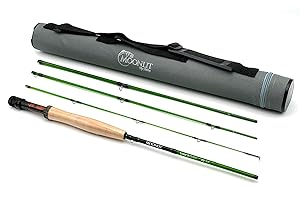 MOONLIT FLY FISHING Moonlit Lunar S-GLASS Fiberglass Fly Fishing Rod