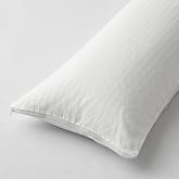 Degrees Home Cuti Pillow Protector with Zip, Soft and Breathable &ndash; Pillow Case 100% Microfiber with Satin Finish (150 x 45) &ndash;