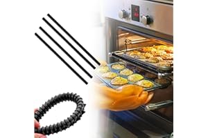 Camidy Cubiertas de Rejilla de Horno de Silicona Protector de Borde de Horno Resistente Al Calor Proteger Contra Quemaduras Cicatrices Cocina Horno Cocina Estante Protector