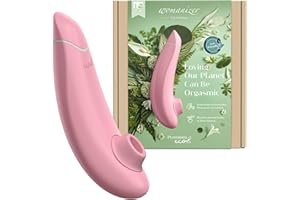 Womanizer Premium Eco Succionador de clítoris femenino vegano con 12 niveles de intensidad | Vibrador mujer con Smart Silence | Juguetes eróticos para pareja sexuales