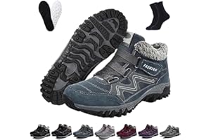 RUILEYOU Ofreischuhe Solvema Orthopädische Winterschuhe, Orthofree Winter Shoes, Warm GefüTterte Snow Boots FüR sDamen Und Herren