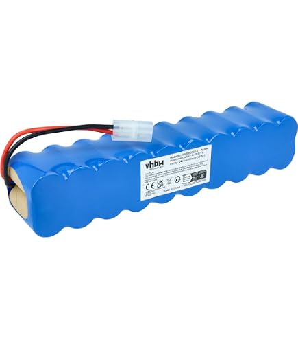 Batteria Vhbw 2000mAh 3,6V NiMH Per Hurricane Spin Scrubber | Sostituzione