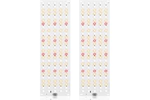 JKOKPMG Lámpara para plantas de 270 LEDs, Espectro completo LED, 2 luces de crecimiento, luz de crecimiento con temporizador 3/9/12H, 10 niveles de brillo para plantas de interior