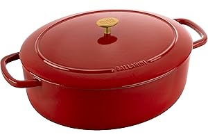 Ballarini Bellamonte Cocotte 37 cm, Ovale, Rouge, Fonte