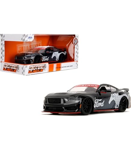 Majorette Showroom Delux kisautó Ford Mustang Dark Horse - Gyerekajándék