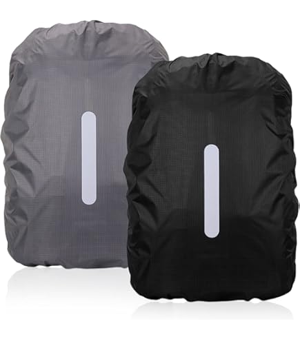 PASLFC Lot De 2 Housses De Pluie Pour Sac à Dos - Housse De