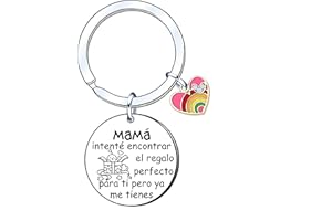 YUANSI Regalo Mamá Regalo Mamá Llavero Regalo Mamá Cumpleaños Regalo Mamá Aniversario Regalo Mamá Navidad Regalos Para el Día De la Madre Regalo Mamá Original Regalo Mamá Personalizado