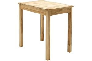 ‎ROBAS LUND Robas Lund Tisch Esszimmertisch Massivholz Kernbuche, Alfons BxHxT 70 x 76 x 50 cm