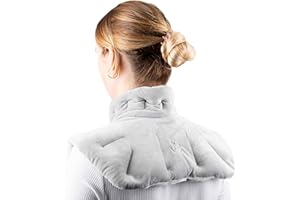 ‎FOR YOU for you Wärmekissen mit Hirse und Lavendel - Körnerkissen mit Duftaroma für Nacken, Schulter & Rücken - Gegen Verspannungen von Rücken, Nacken & Schultern - Schmerzlindernd Wärmetherapie