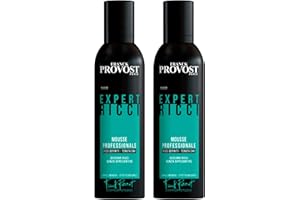 Franck Provost Expert Ricci Mousse Professionale per Capelli Definiti Tenuta 24H Formula con Estratto d'Alga e Glucosio - 2 Flaconi da 300ml