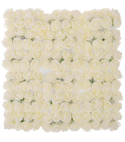 100 Mini-Papierrosen Weiß – 15 Mm Durchmesser, Aus Maulbeerpapier, Für Basteln, Hochzeitskarten & Deko