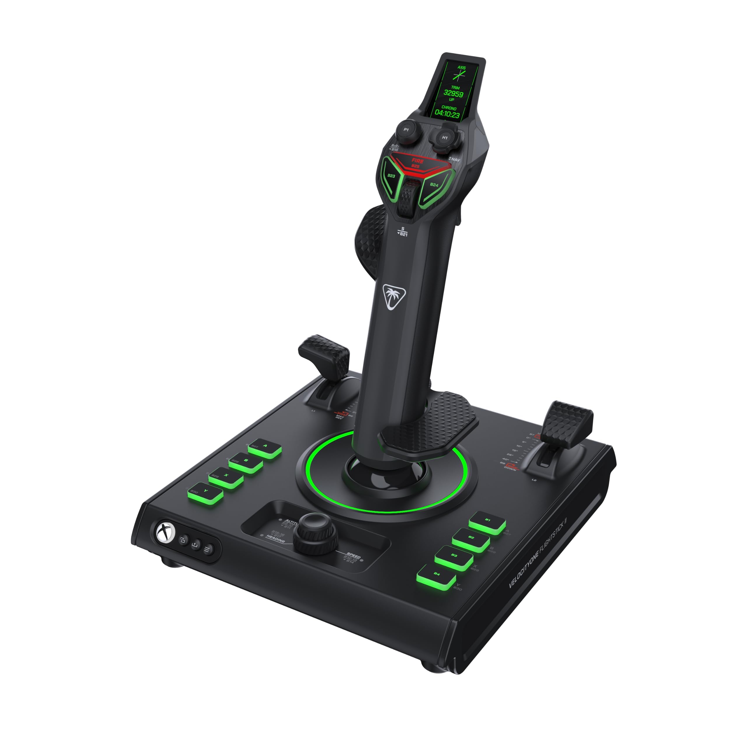 Carátula de Turtle Beach VelocityOne Flightstick II para XBOX y PC con Windows | Precisión de efecto Hall de 16 bits, 8 ejes, 38 entradas para Xbox Series X (edición PAL España)