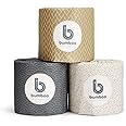 Bumboo Bamboo Toilet Roll 48 Pack | Wrapped Toilet Paper 3 ply, 300 Sheets | Eco Friendly Toilet Paper Bulk | Plastic-Free, Soft, Strong, Sustainable & Biodegradable Loo Roll