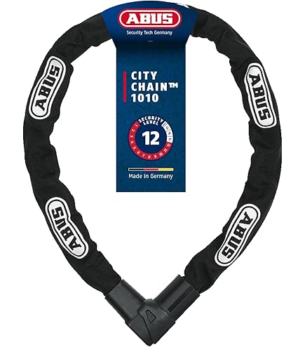 Antivol Vélo ABUS Steel-O-Chain™ 5805/75 - Chaîne à Clé 85 Cm - Noir