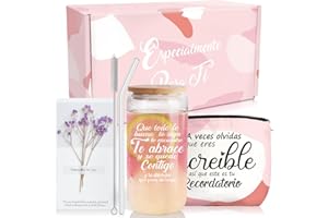 YIKSUNMY Ideas Regalos Originales para Mujer Madre Joven, Regalos de San Valentín Cumpleaños para Mujer Original, Tazas Originales para Regalar