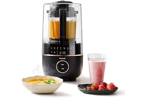 Panasonic MX-HG4401KXE Blender & Soup Maker, 1,2 L, 800 W, Varm och kall, 9 automatiska lägen, 10 hastighetsinställningar, fö