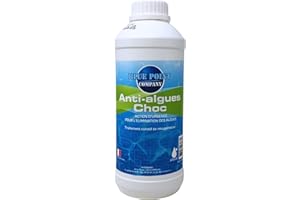 BLUE POINT COMPANY Algicide Anti-Algues Choc Piscine, rattrapage Eau Verte │Anti Eau Verte/Trouble, Traitement Anti-algues │Produit Double Action, Action d’Urgence Contre Les algues (1L)