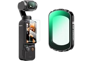 K&F Concept Magnetyczny filtr Black-Mist 1/8, kompatybilny z DJI OSMO Pocket 3, Osmo Pocket 3, akcesoria (aluminiowa rama)