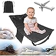 TIOKVIOP Lit d'avion pour enfants avec couette, extension de siège de voyage sûre et confortable pour bébés, avion indispensable pour les tout-petits (bleu