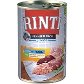 Rinti Pur Kennerfleisch Rind Für Hunde – 24er Pack (24 X 400 G), Ohne Getreide & Soja, Mit Flachsöl