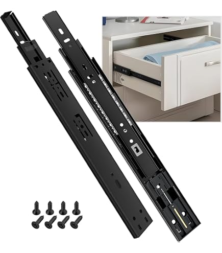 1 Paar Vollauszug-Schienen 700 Mm – 35 Kg Tragkraft, Höhe 45 Mm, Für Schränke & Küchen