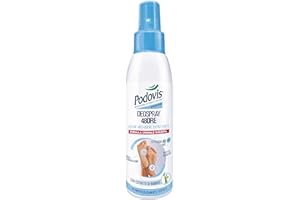 PODOVIS Deospray 48ore, Deodorante Spray Piedi - Azione Antiodore Extra-Forte Efficace 48h, 100 ml