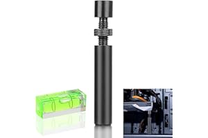 SWTYExt Grafikkarten Halterung Gpu Halterung Aluminiumlegierung Grafikkarten Stütze Schwarz Gpu Stütze Höhenverstellbare Grafikkartenhalter mit Magnet (74-120mm)