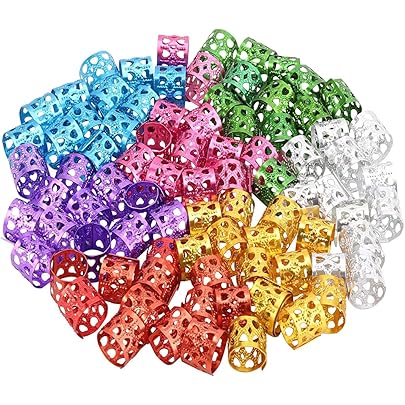 13 PZ LICHENI Dreadlock Con Perline, Ciondoli E Ciondoli - Polsini Per