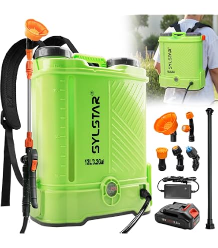 Roundup 190314 Rucksacksprüher für Dünger, Herbizide, Unkrautvernichter & Insektizide, 1,9 l Garten