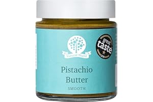 Nutural World - Smooth Pistachio Butter (170g) / 100% Pure Single Ingredient - Great Taste Award Winner