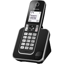 Panasonic Telefono Cordless Nero Con Blocco Chiamate E ID Chiamante - Modello KX-TG6851JTB