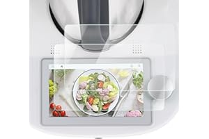 BEENNA Pellicola Protettiva Vetro per Bimby TM6, Pellicola Protettiva Panzer, Durevole e Antigraffio, Protezione Schermo Compatibile con Vorwerk Thermomix TM6 (1 Pezzo)