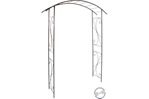 Louis Moulin 3416 Pont Arche Jardin Métal Fer Vieilli 148 x 207 cm